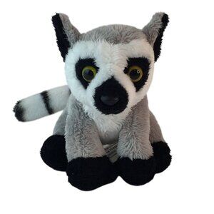 Adventure Planet Ring‎ Tailed Lemur Plush 5" Stuffed Animal Toy
